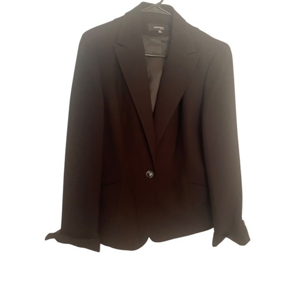 Jones New York Essentials Black Blazer Women's Size 14 Career Office